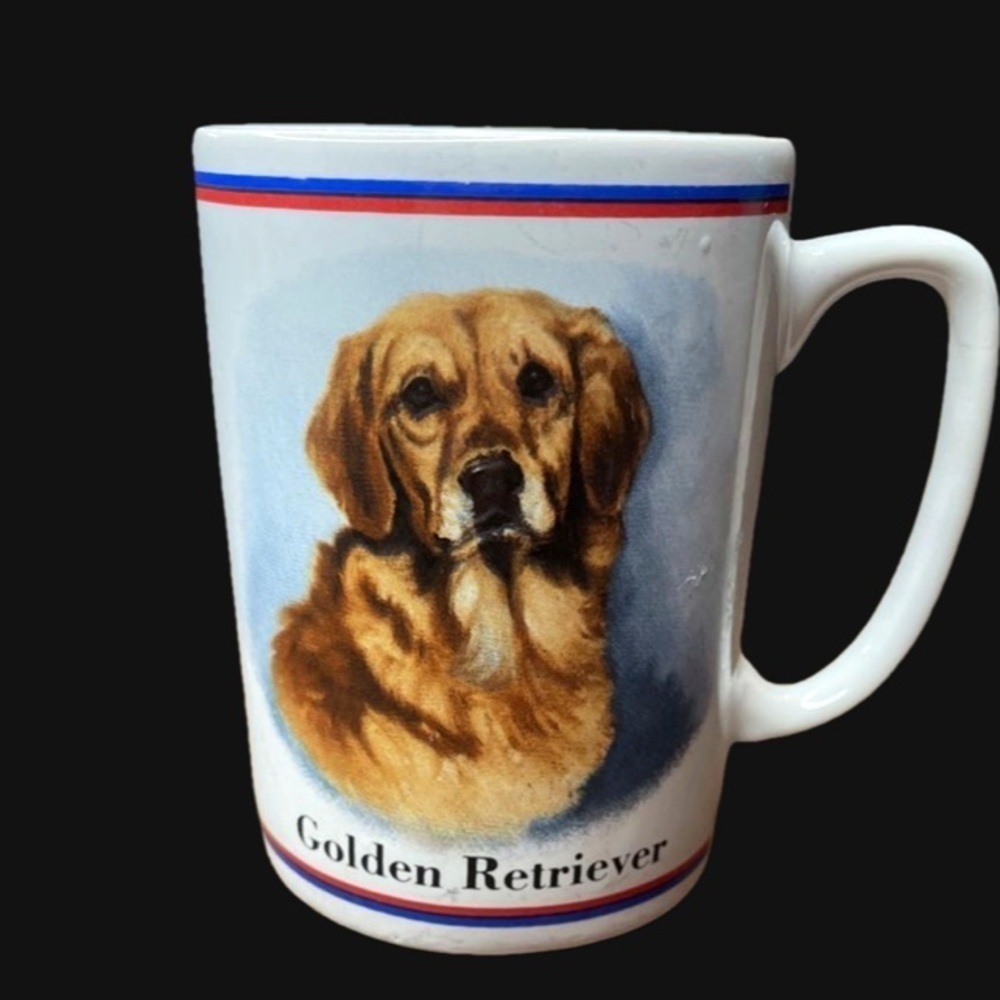 R Maystead Golden Retriever Art Coffee Mug